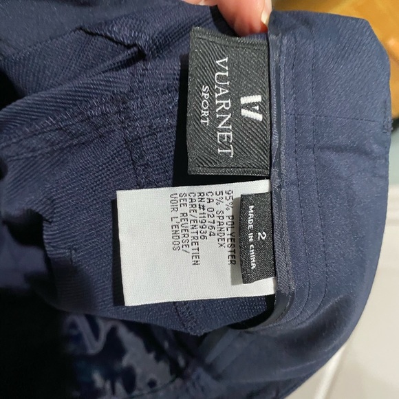 Vuarnet Sport Navy Pants, Sz 2 - Picture 4 of 4